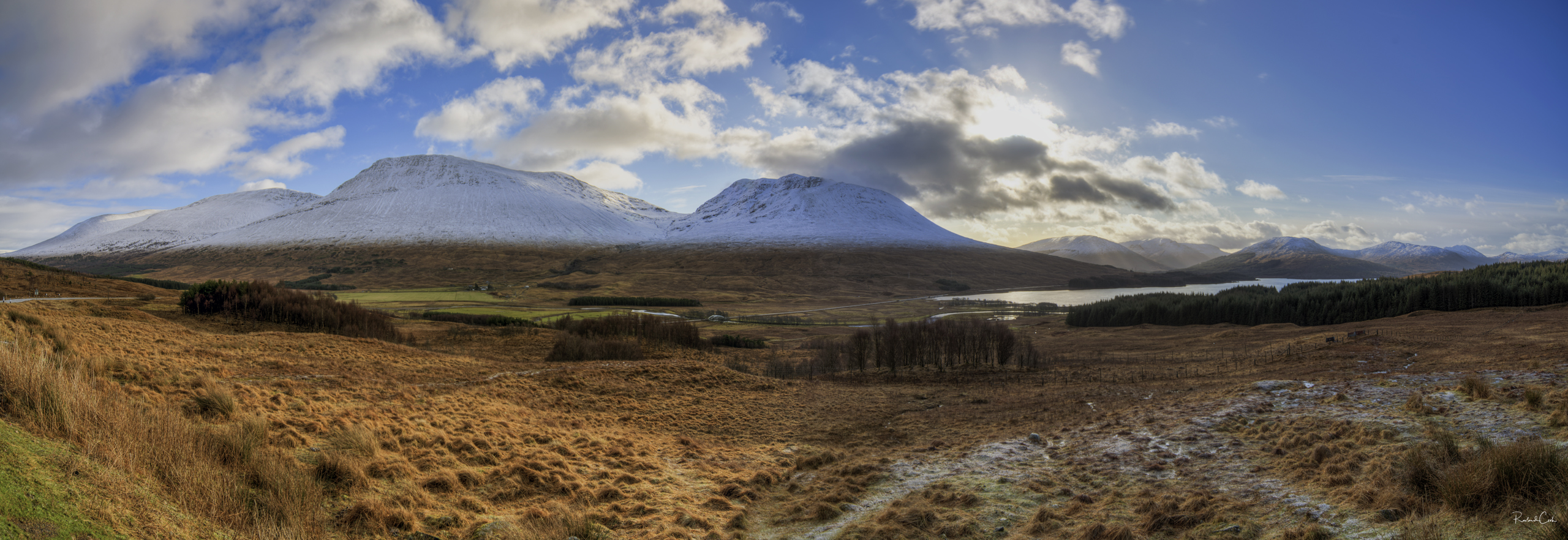Loch Tulla Pano 4k