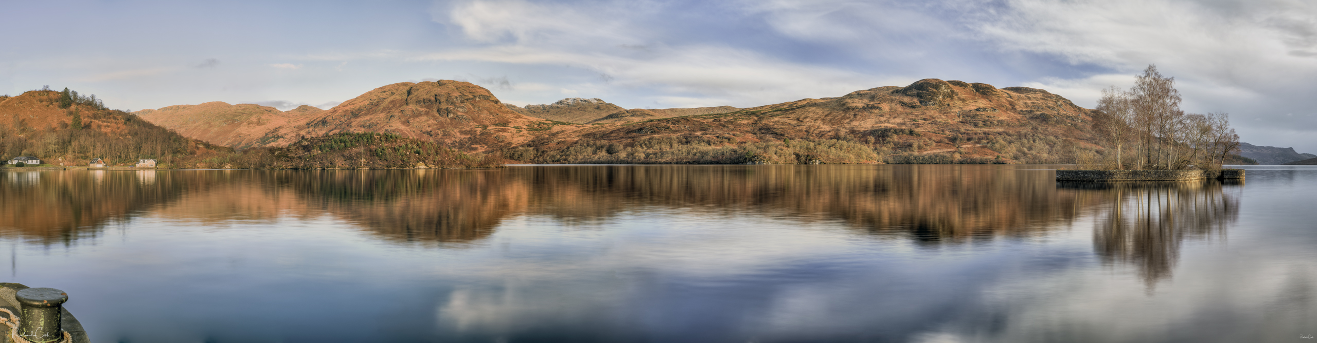 Stronachlachar Pano 4k