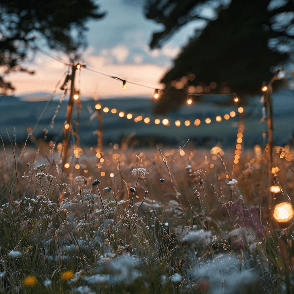 Whimsical Wildflower Field I